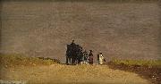 Journey's Pause in the Roman Campagna Jervis Mcentee